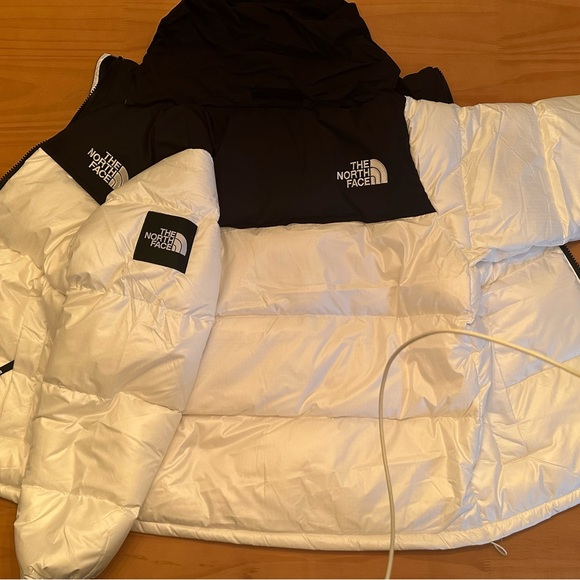 The North Face White Label Novelty Nuptse Down Jacket (Asia Sizing) White Large - Picture 4 of 7
